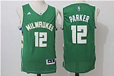 Milwaukee Bucks #12 Parker Revolution 30 Swingman Green Stitched Jersey,baseball caps,new era cap wholesale,wholesale hats